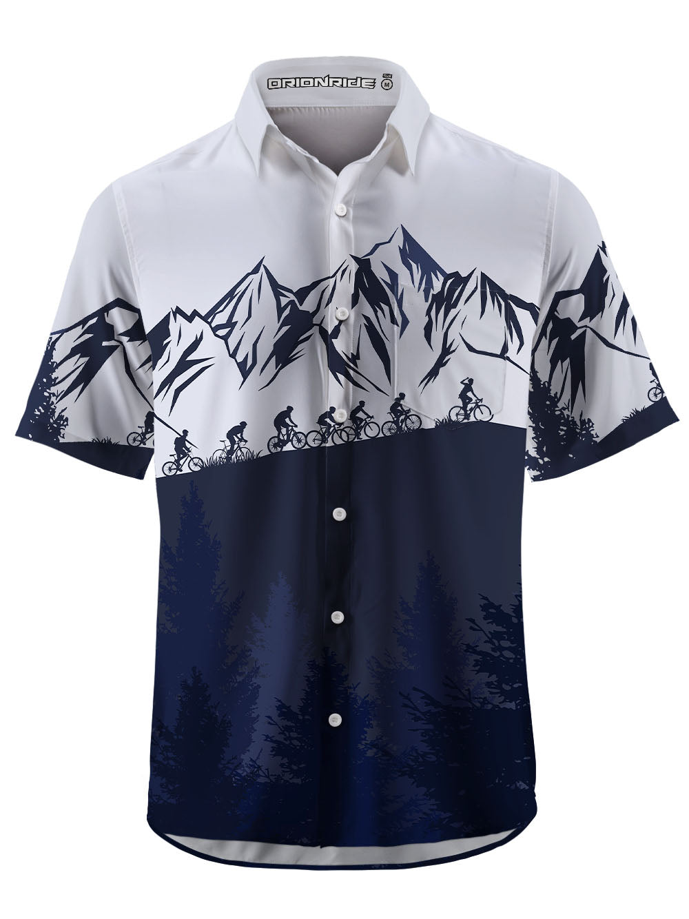 Orionride Riding In Groups Zipper Pockets Ultra Lightweight Short Sleeves Gravel Shirt