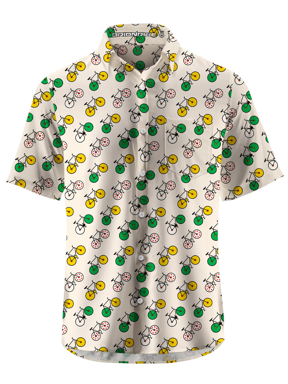 Orionride King Of The Competition Zipper Pockets Ultra Lightweight Short Sleeves Gravel Shirt