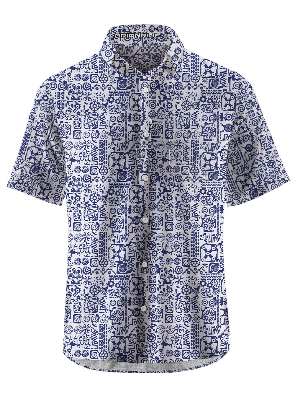 Orionride Dense Parts Zipper Pockets Ultra Lightweight Short Sleeves Gravel Shirt