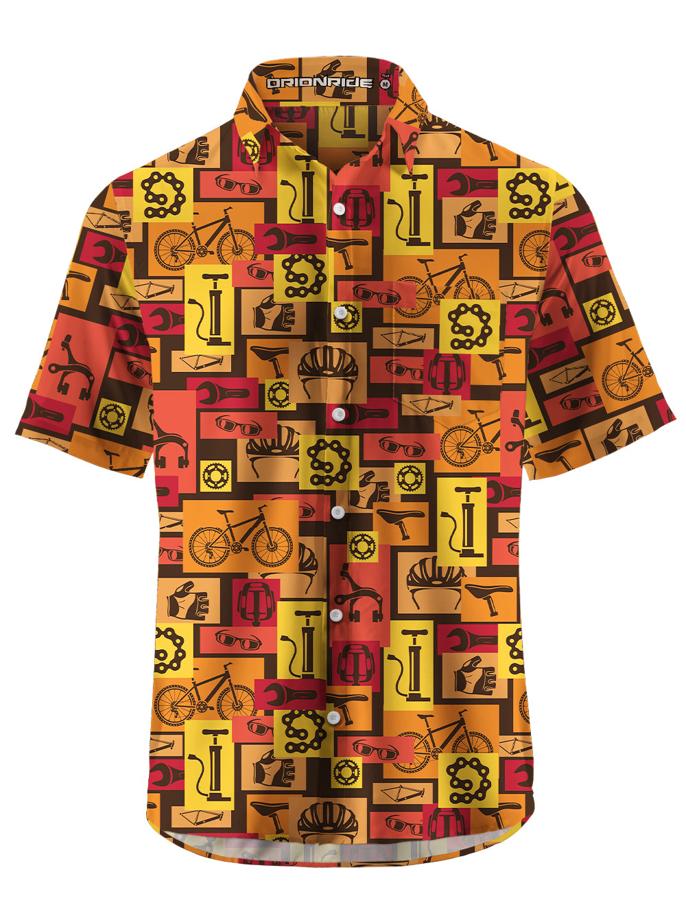 Orionride Cycling Suit Zipper Pockets Ultra Lightweight Short Sleeves Gravel Shirt