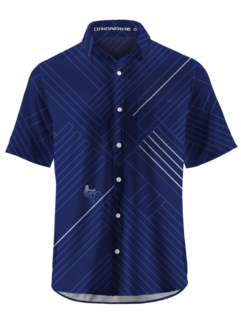 Orionride The Courage To Ride Ultra Lightweight Short Sleeves Hawaiian shirt