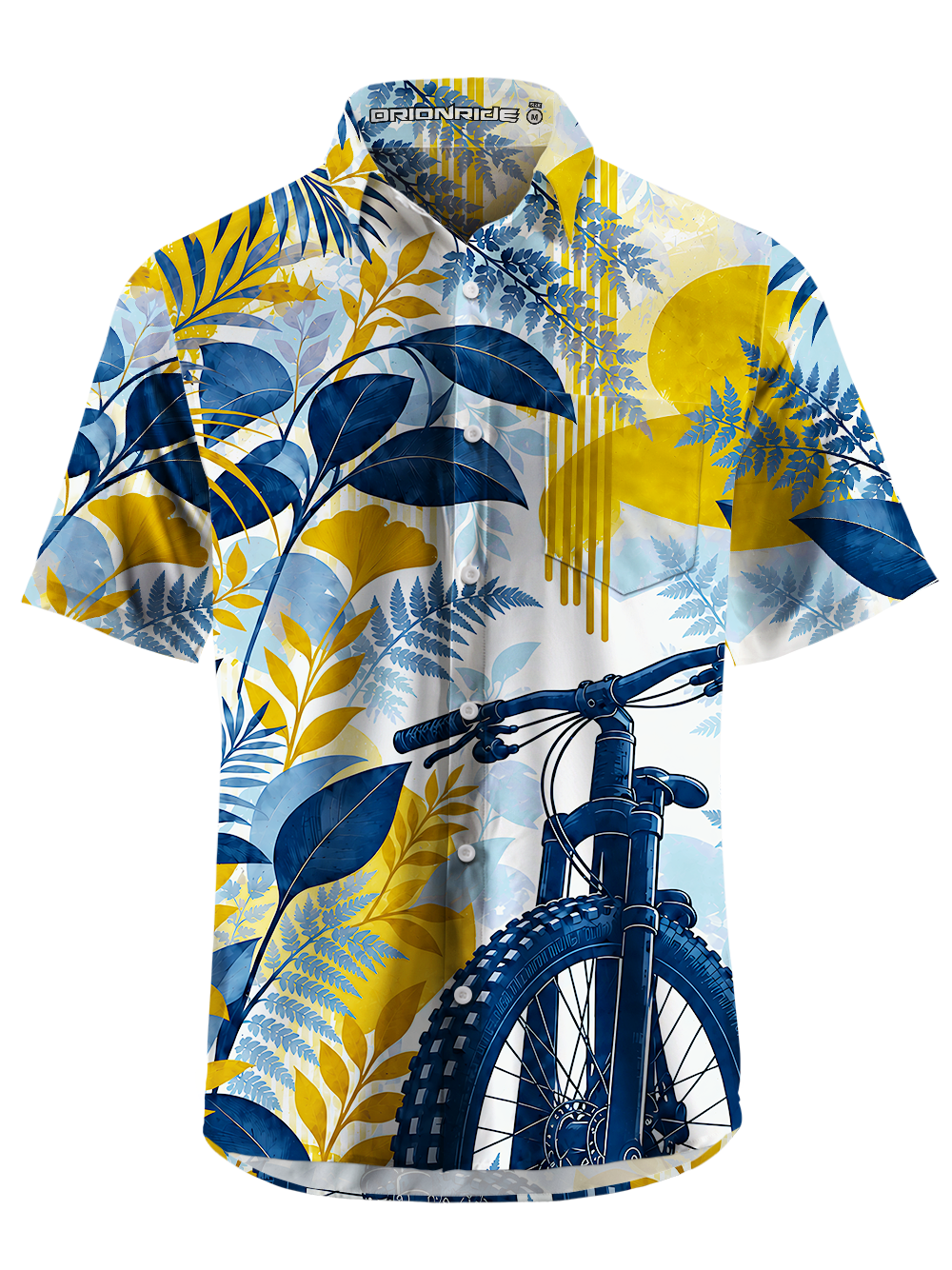 Orionride Canopy Perspective Zipper Pockets Ultra Lightweight Short Sleeves Gravel Shirt