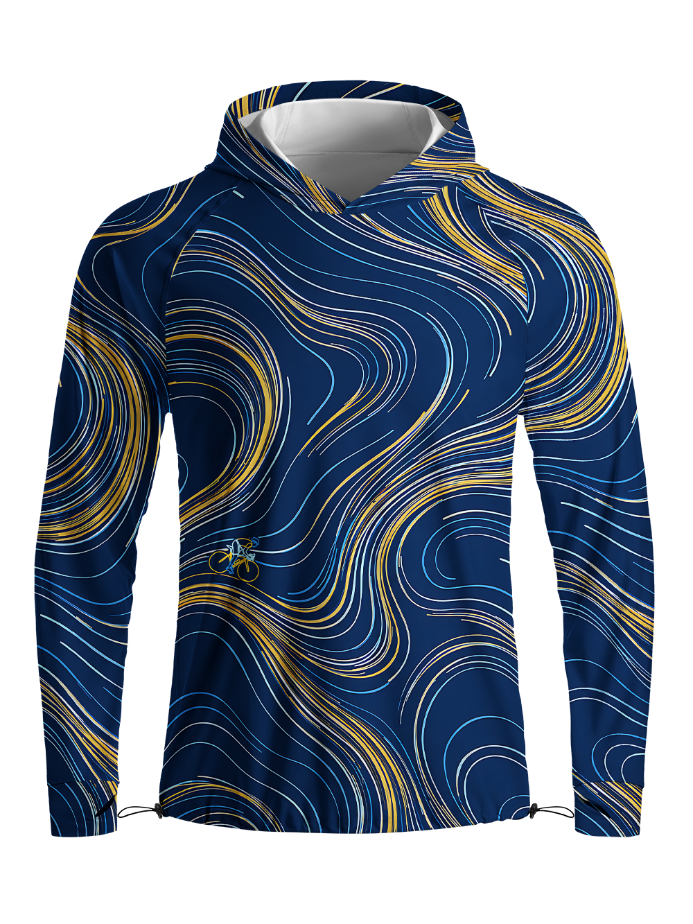 Orionride Aero Flux Long Sleeve Cycling Hoodie Shirt
