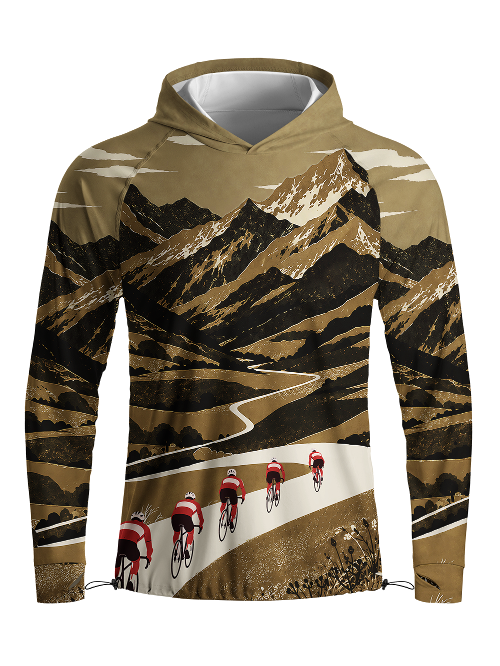Orionride Mountain Passage Long Sleeve Cycling Hoodie Shirt