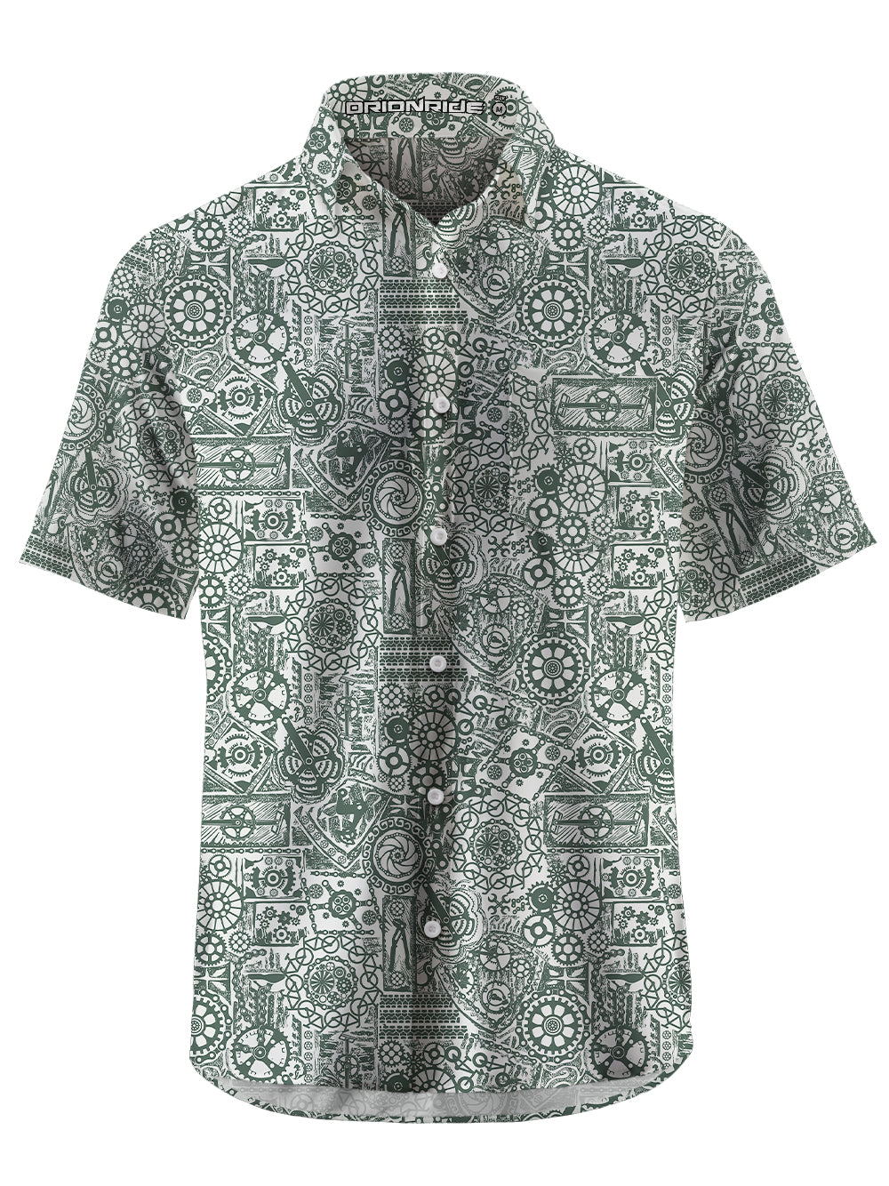 Orionride Types Of Gears Zipper Pockets Ultra Lightweight Short Sleeves Gravel Shirt