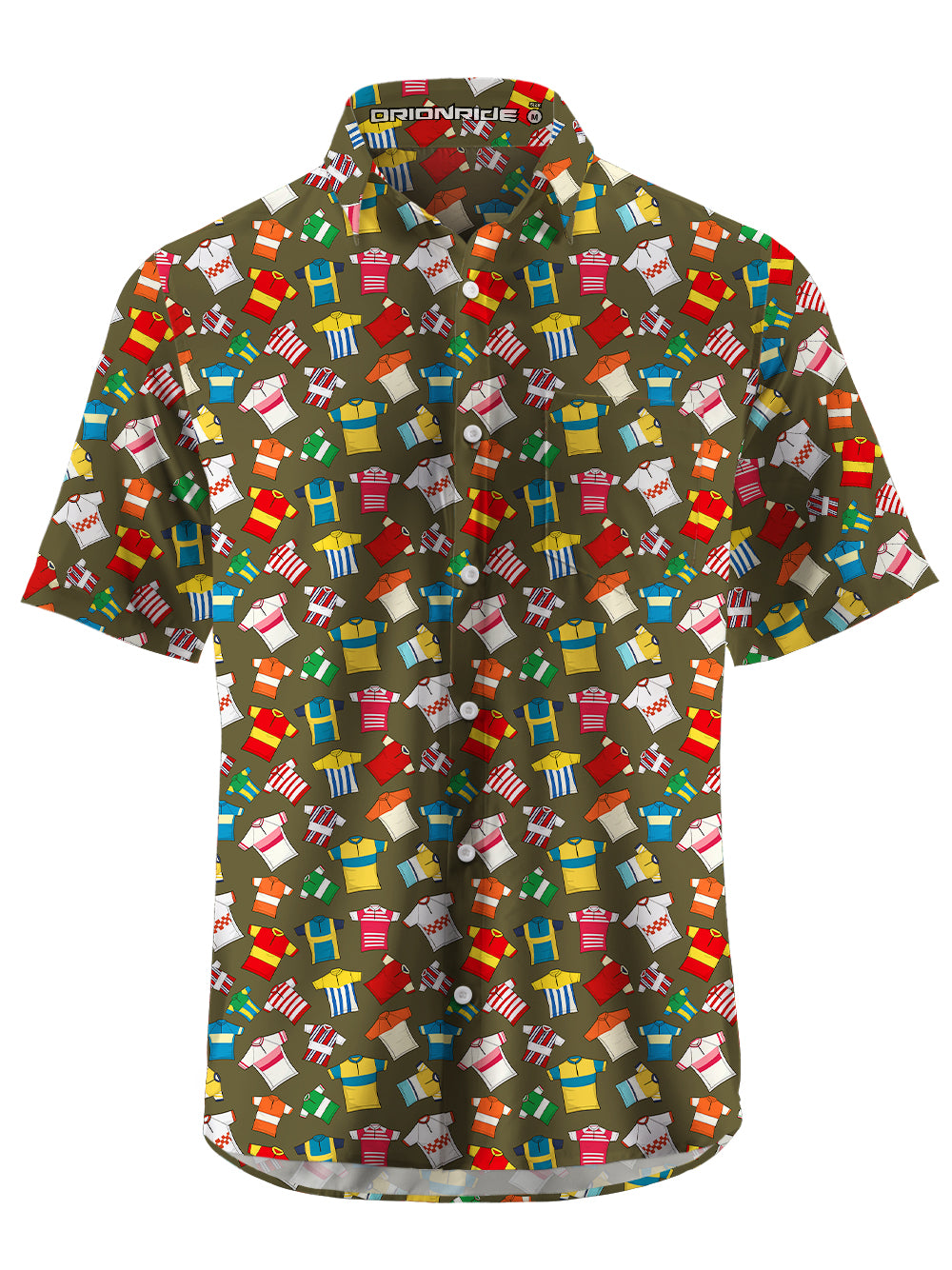 Orionride Champion Suit Zipper Pockets Ultra Lightweight Short Sleeves Gravel Shirt