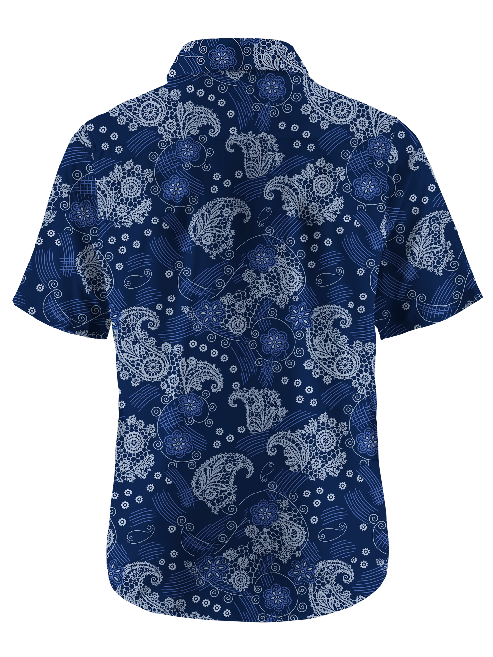 Orionride Deco Bloom Zipper Pockets Ultra Lightweight Short Sleeves Gravel Shirt