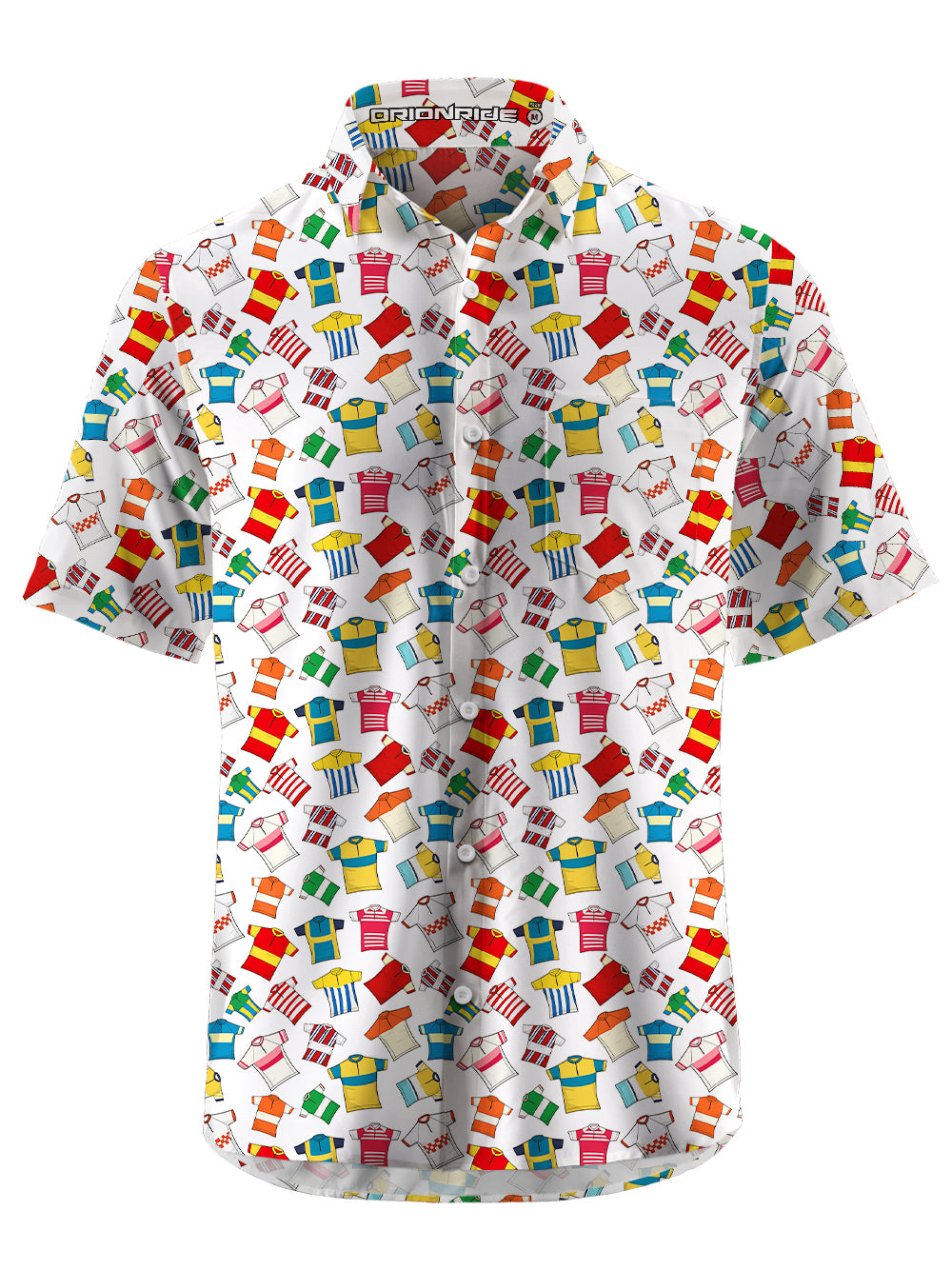 Orionride Champion Suit Zipper Pockets Ultra Lightweight Short Sleeves Gravel Shirt