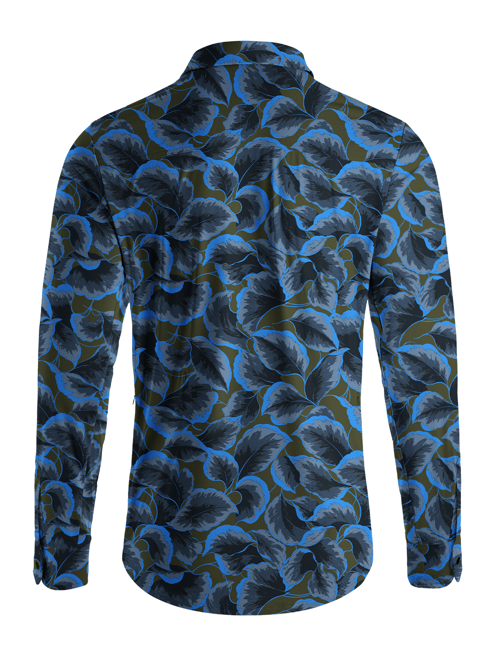 Orionride Electric Canopy Men's Stretchy Breathable Long Sleeve Gravel Shirt