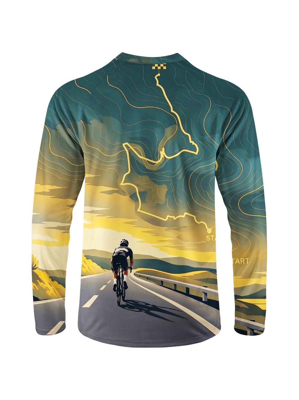 Orionride Pathfinder's Journey Long Sleeve Downhill Jersey