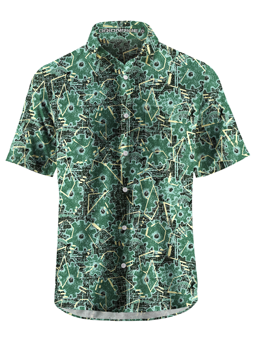 Orionride Gearshift Geometry Zipper Pockets Ultra Lightweight Short Sleeves Gravel Shirt