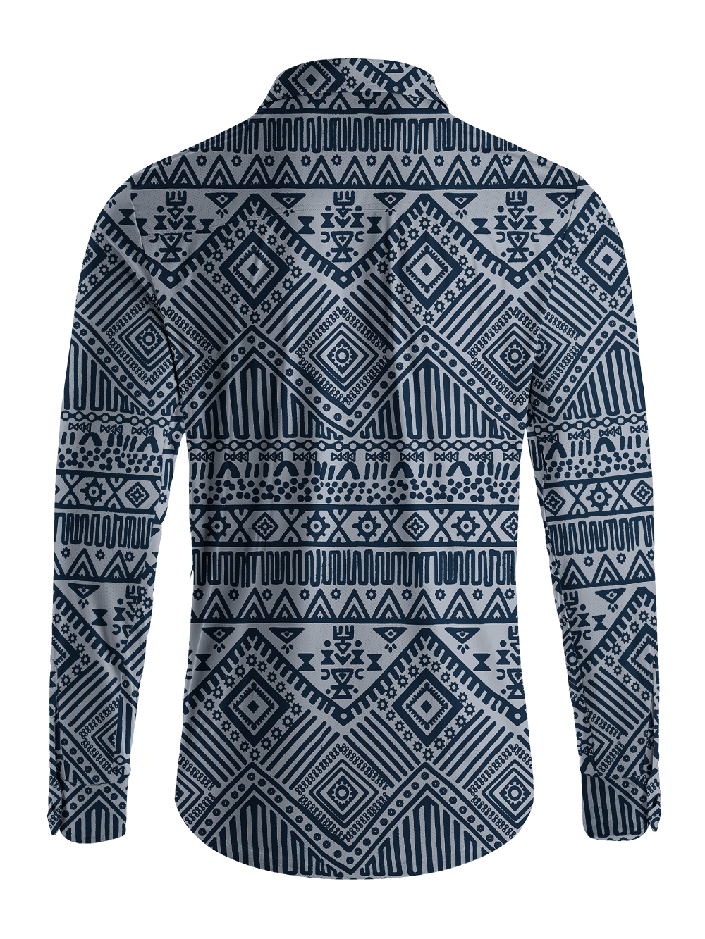 Orionride Densely Woven Totem Men's Stretchy Breathable Long Sleeve Gravel Shirt