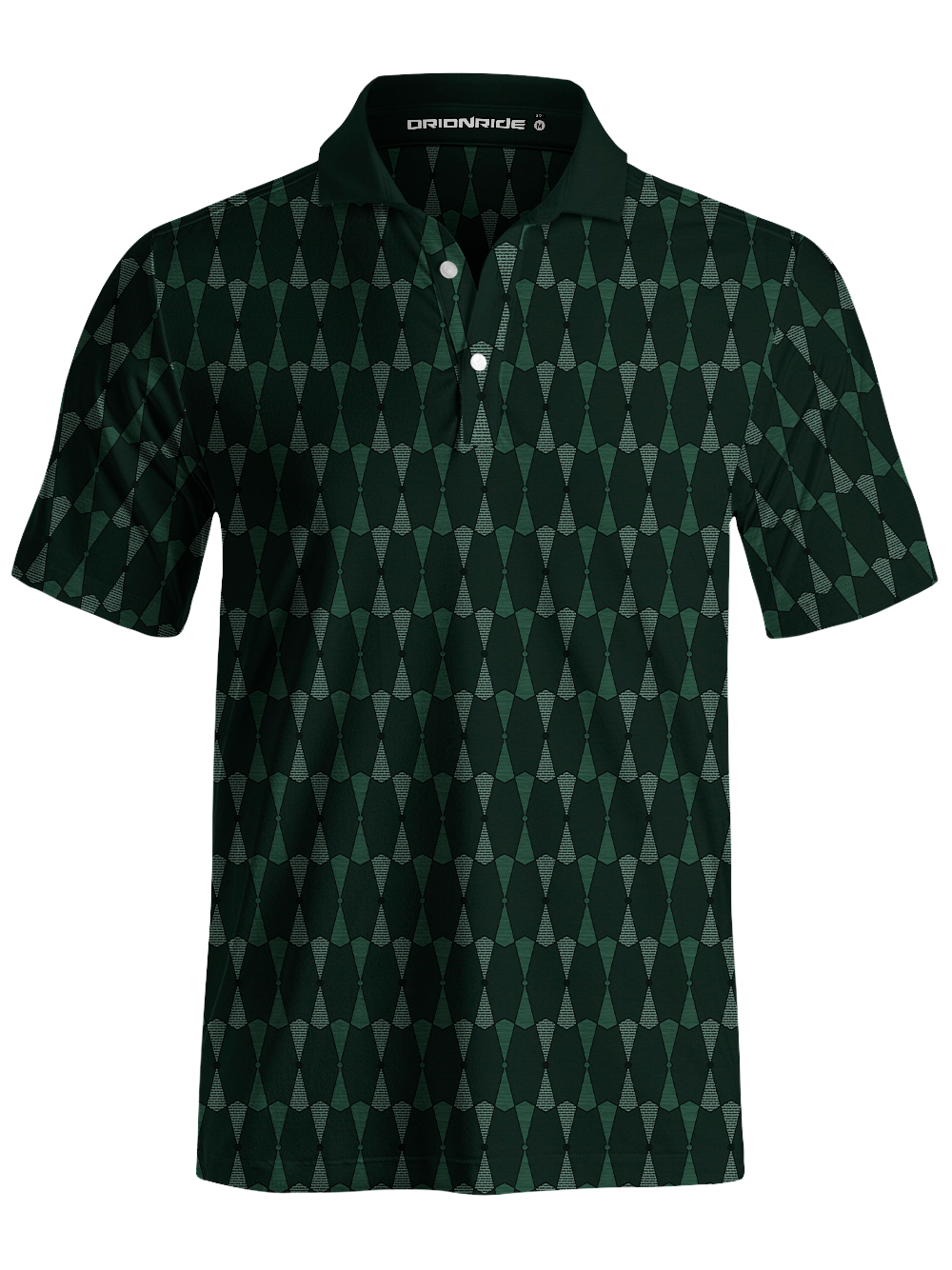 Orionride Geometric Rhythm Men's Polo Shirt