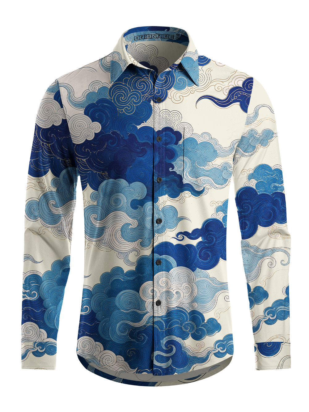 Orionride Cloud Weave Men's Stretchy Breathable Long Sleeve Gravel Shirt