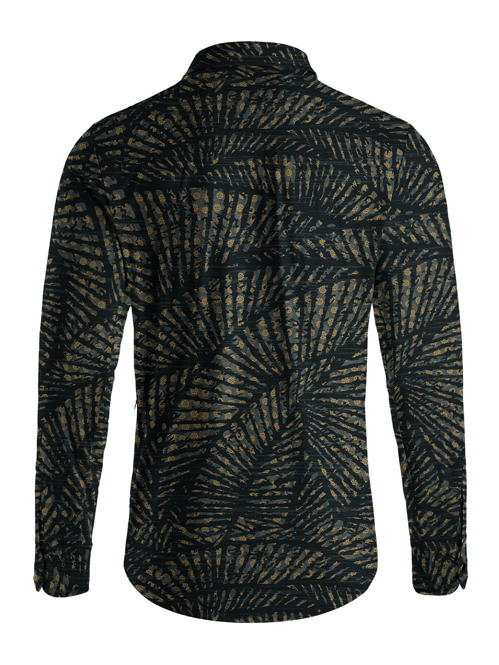Orionride Fossilized Mechanics Men's Stretchy Breathable Long Sleeve Gravel Shirt