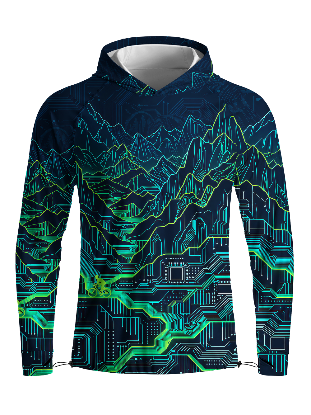 Orionride Cyber Summit Long Sleeve Cycling Hoodie Shirt