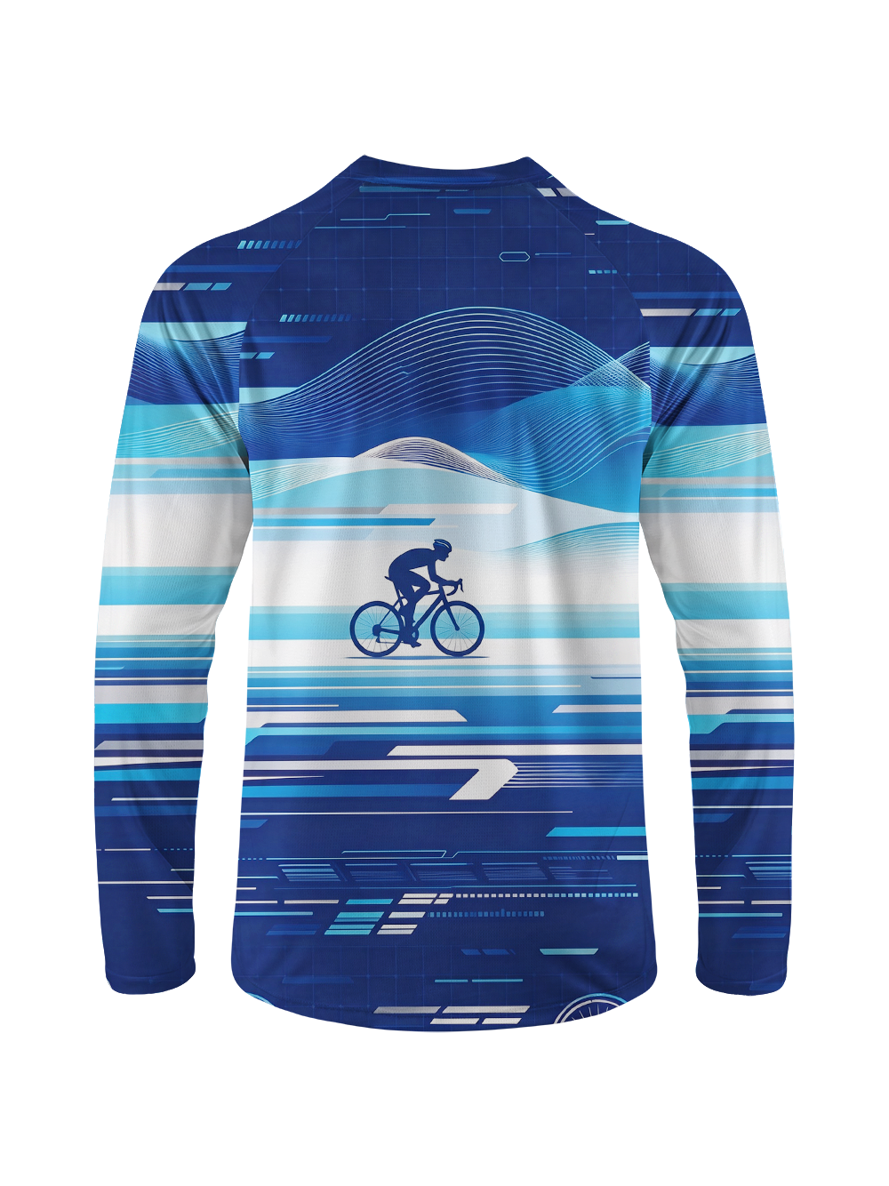 Orionride Road Rhythm Long Sleeve Downhill Jersey
