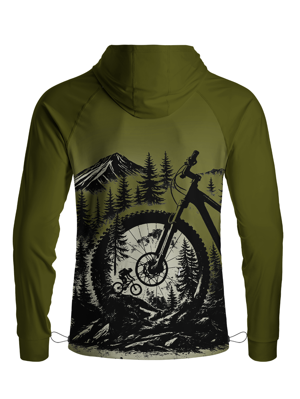 Orionride An Imaginary Adventure Long Sleeve Cycling Hoodie Shirt