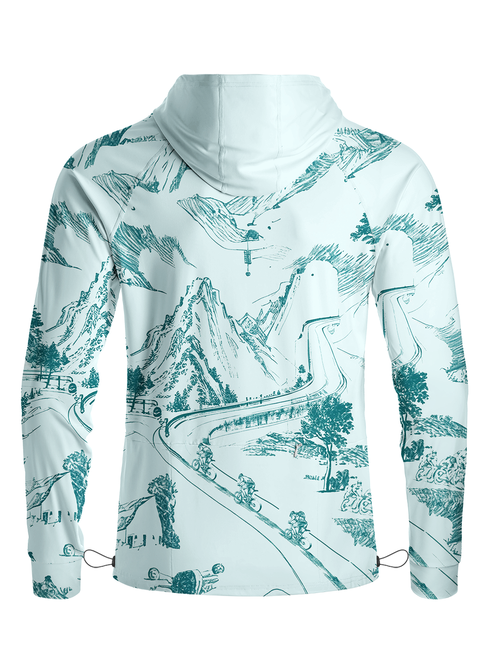 Orionride Road Cycling Long Sleeve Cycling Hoodie Shirt