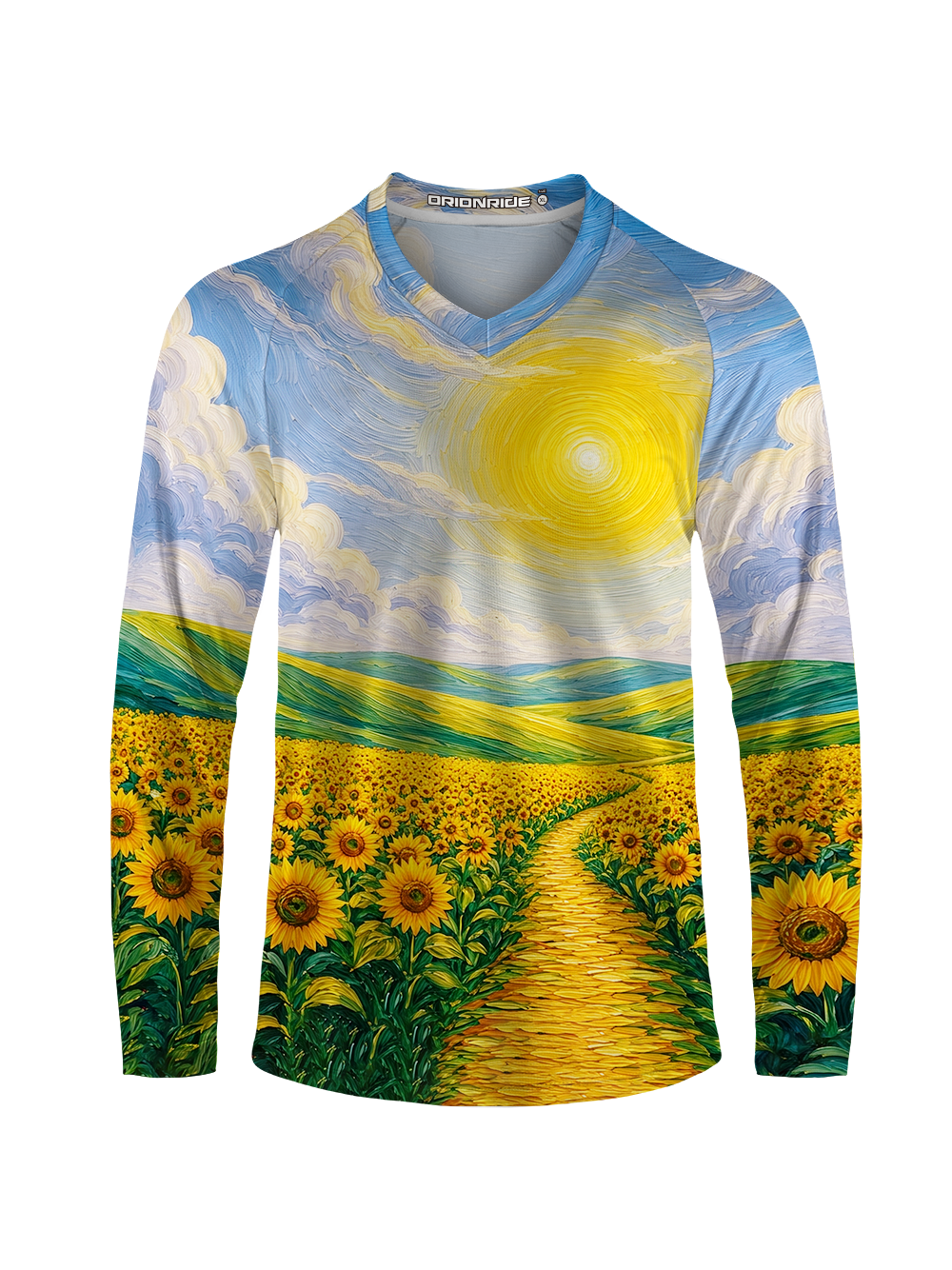 Orionride Sunlit Impression Long Sleeve Downhill Jersey