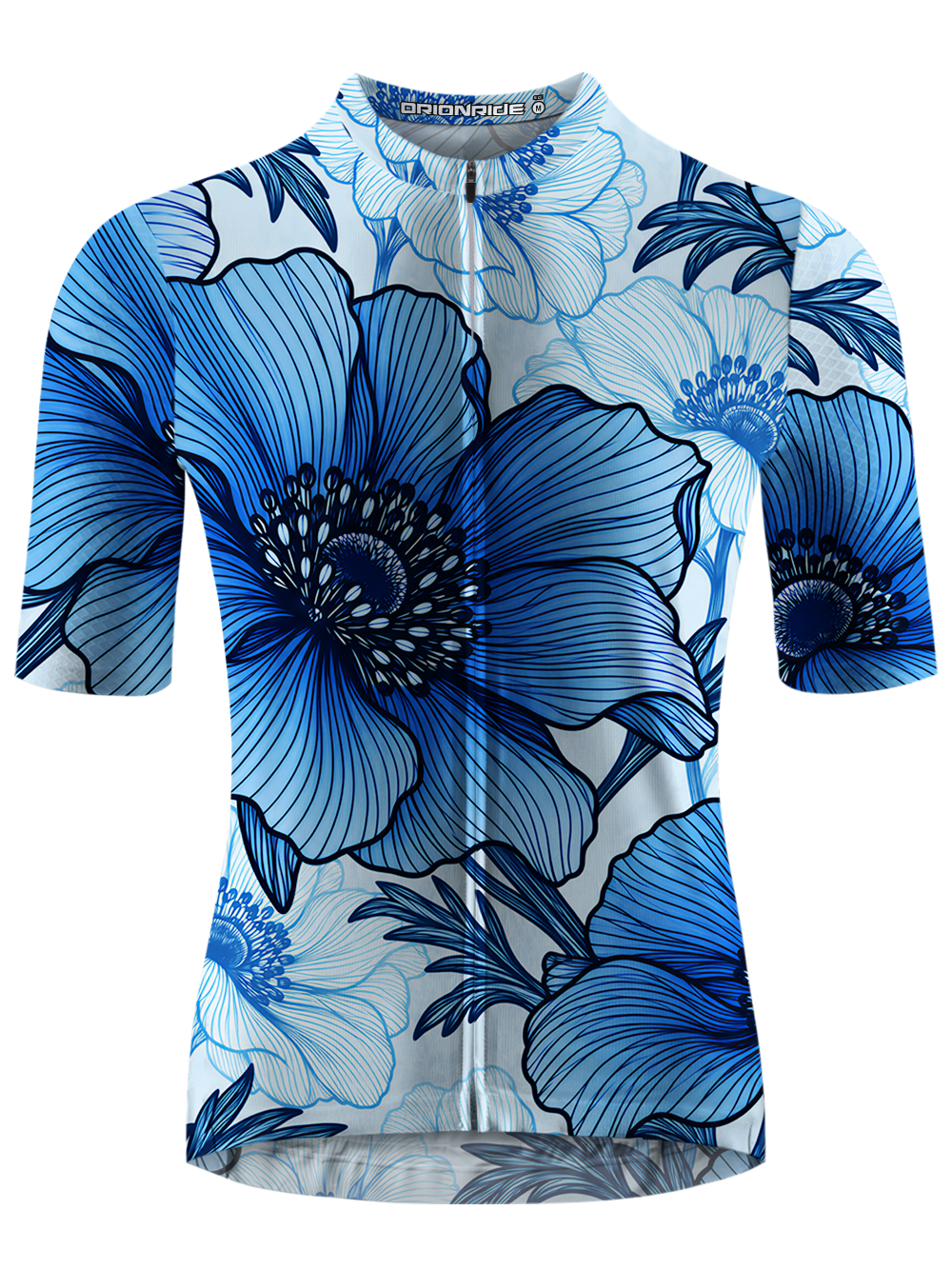 Orionride Ink-Bloomed Lines Short Sleeves Cycling Jersey