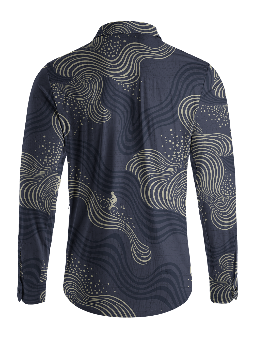Orionride Flow State Men's Stretchy Breathable Long Sleeve Gravel Shirt