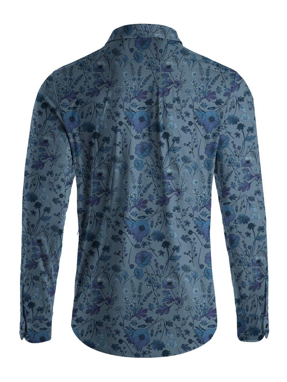 Orionride Verdant Vitality Men's Stretchy Breathable Long Sleeve Gravel Shirt
