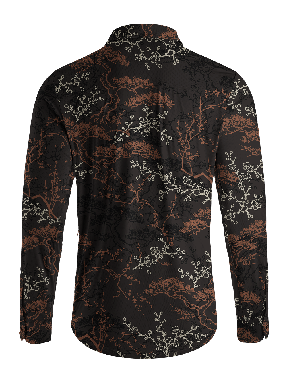 Orionride Lacquer Heritage Men's Stretchy Breathable Long Sleeve Gravel Shirt