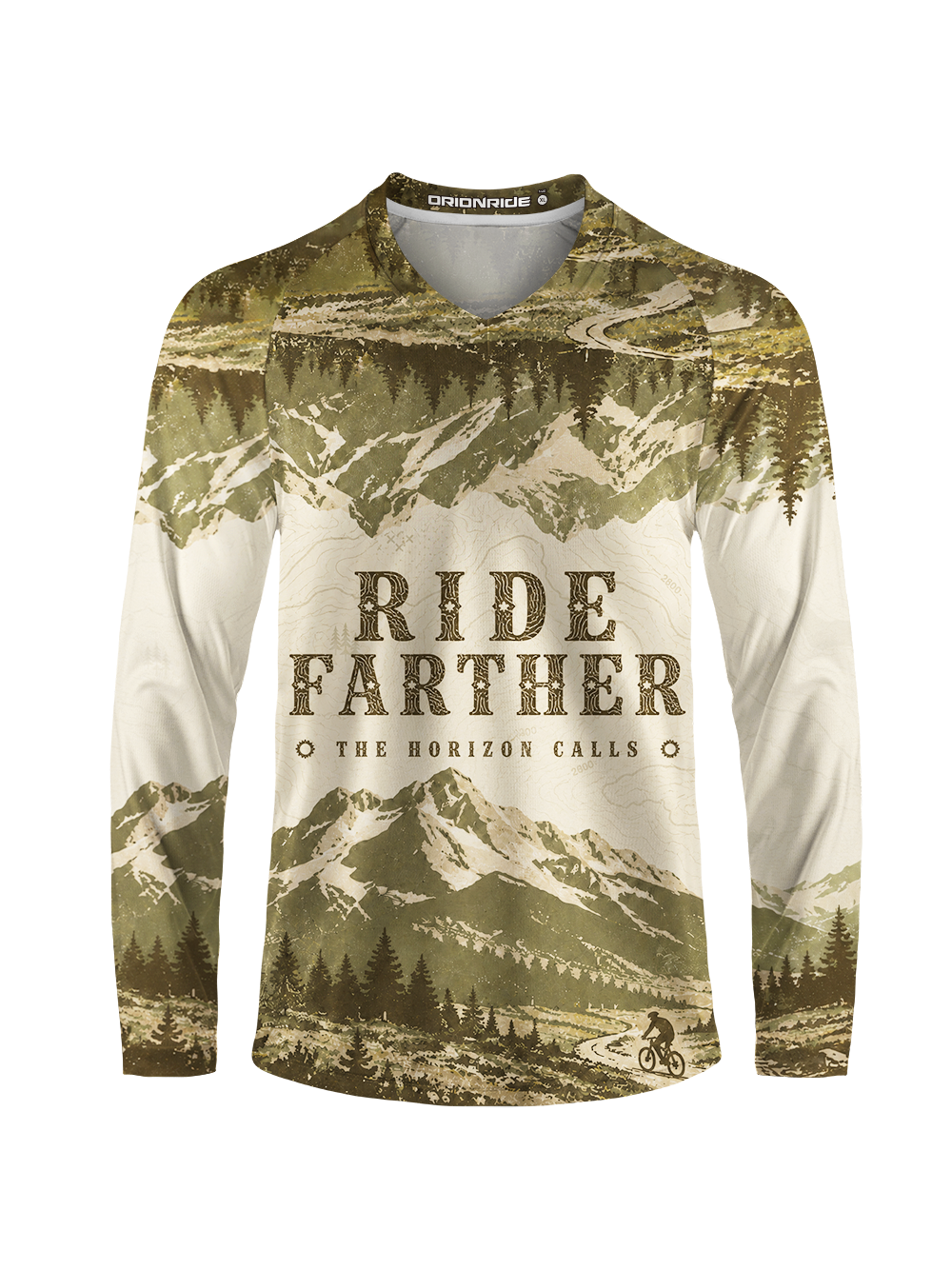 Orionride Vintage Horizon Long Sleeve Downhill Jersey
