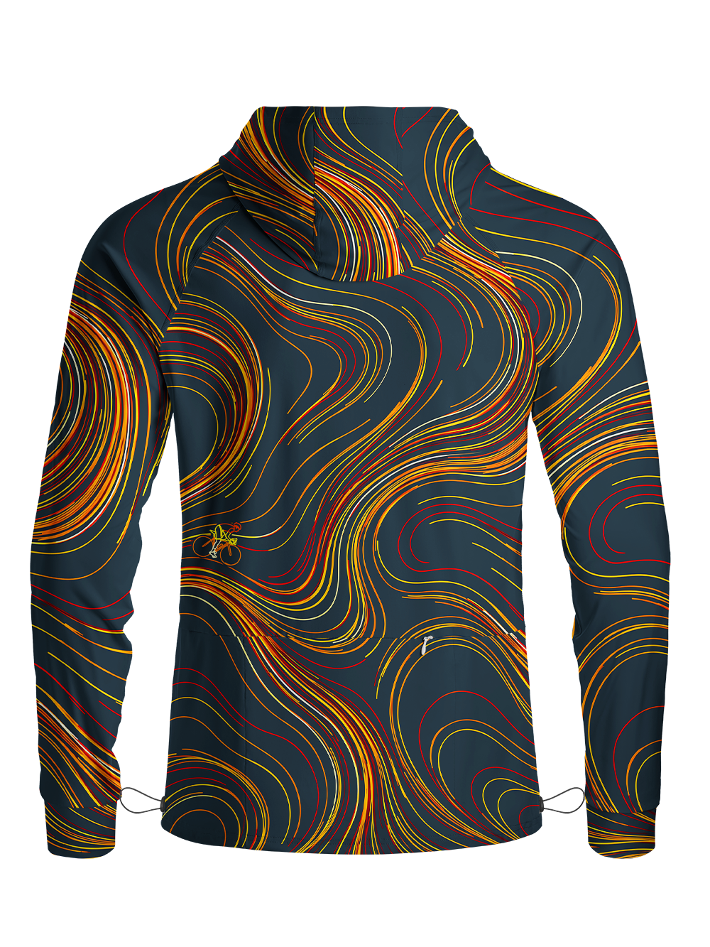Orionride Aero Flux Long Sleeve Cycling Hoodie Shirt