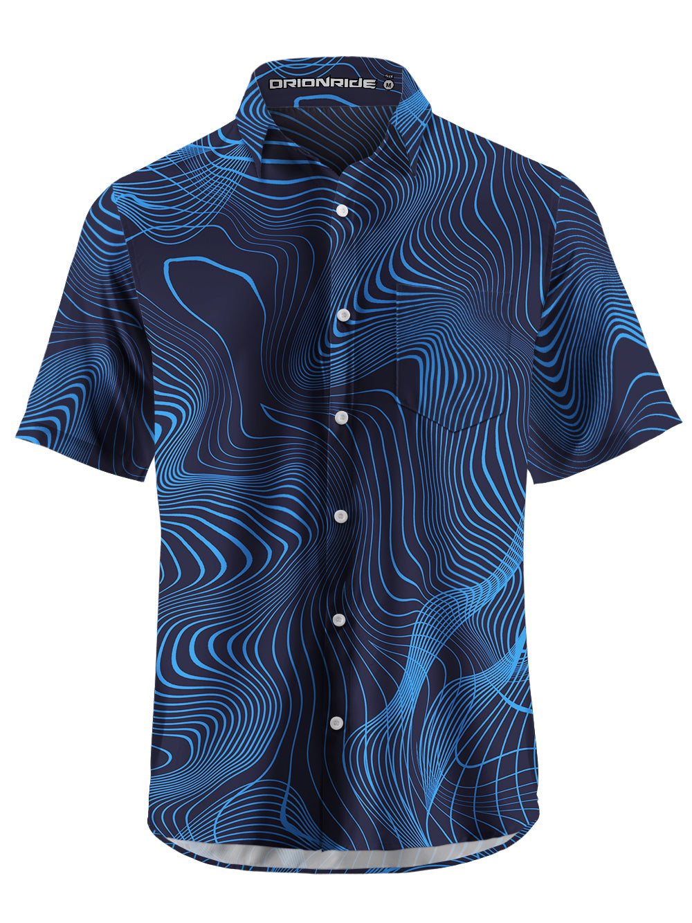 Orionride Advanced Lines Zipper Pockets Ultra Lightweight Short Sleeves Gravel Shirt