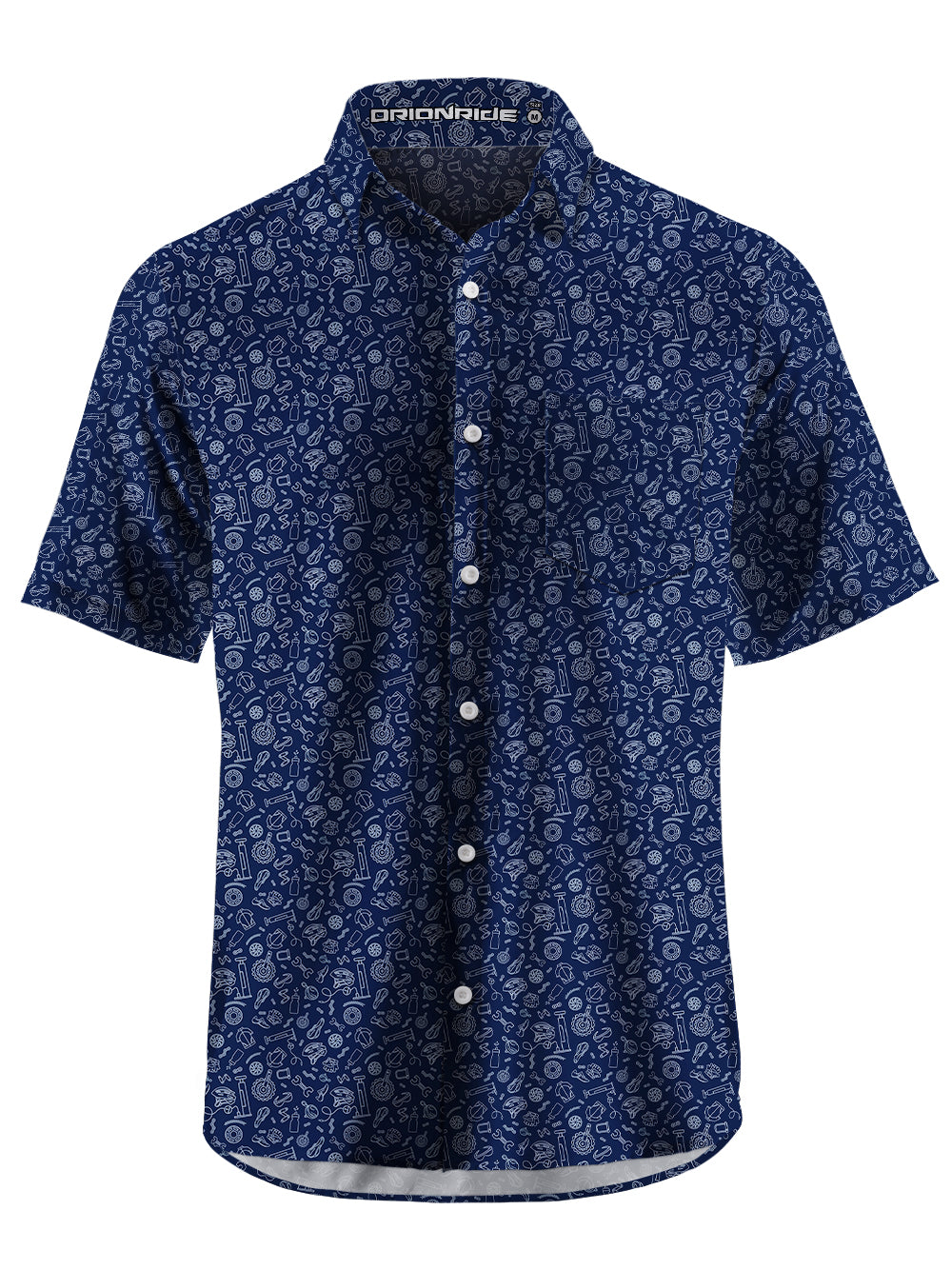 Orionride Cycling Parts Ultra Lightweight Short Sleeves Hawaiian shirt