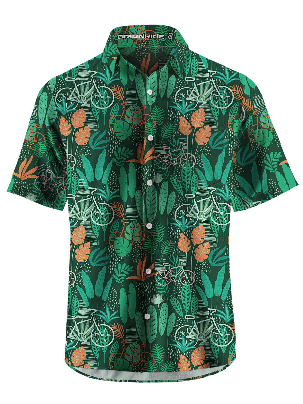 Orionride Short Sleeves Tropical Hawaiian Ultra Lightweight Hawaiian shirt