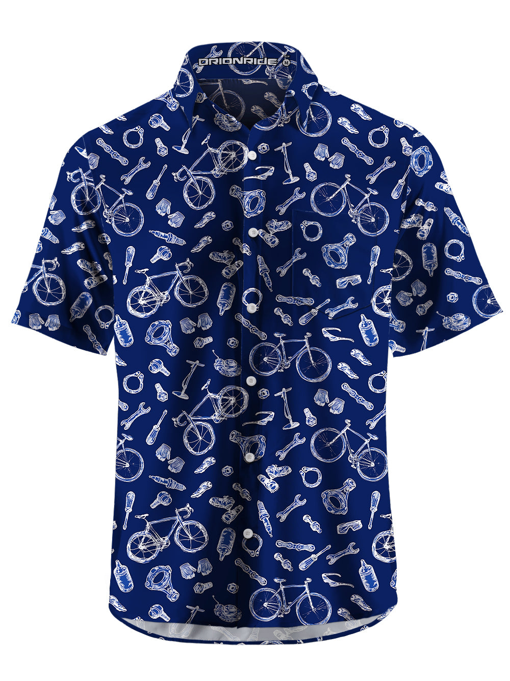 Orionride Essential Equipment Zipper Pockets Ultra Lightweight Short Sleeves Gravel Shirt