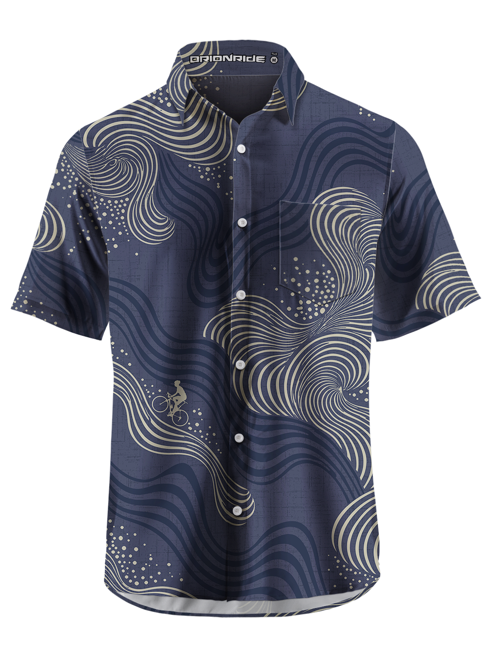 Orionride Flow State Zipper Pockets Ultra Lightweight Short Sleeves Gravel Shirt