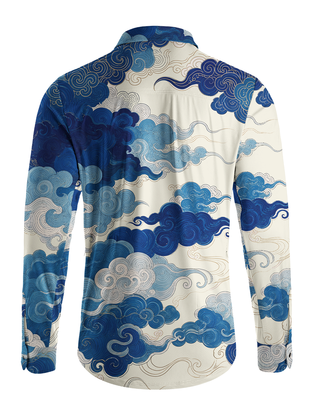 Orionride Cloud Weave Men's Stretchy Breathable Long Sleeve Gravel Shirt
