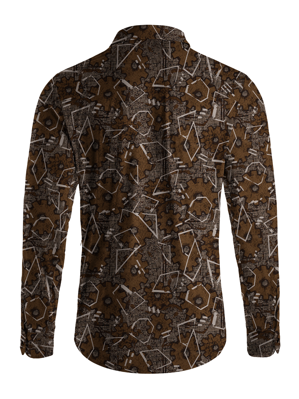 Orionride Gearshift Geometry Men's Stretchy Breathable Long Sleeve Gravel Shirt