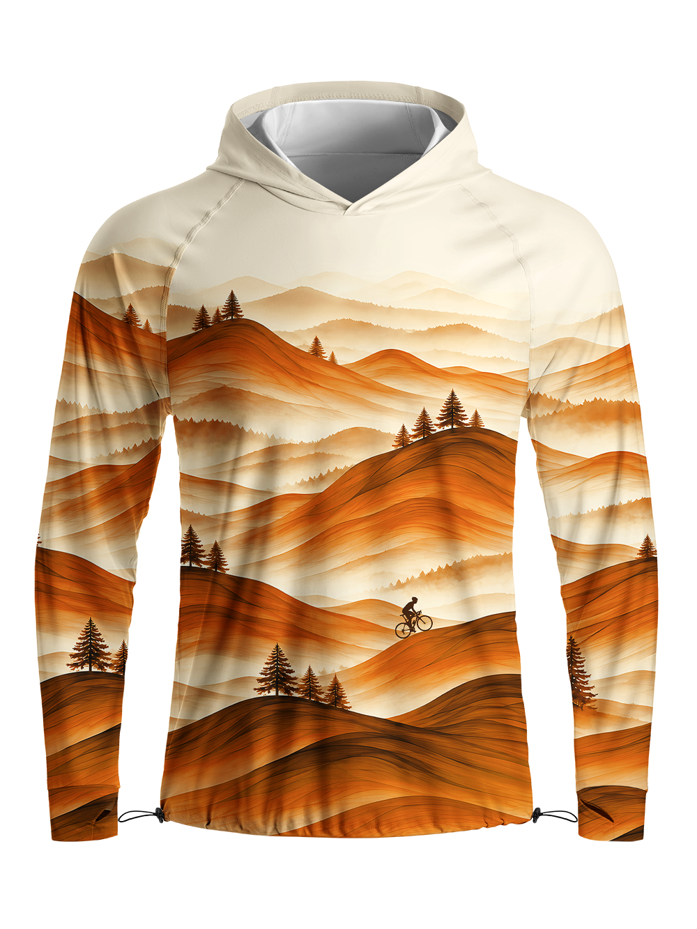 Orionride Alpine Odyssey Long Sleeve Cycling Hoodie Shirt