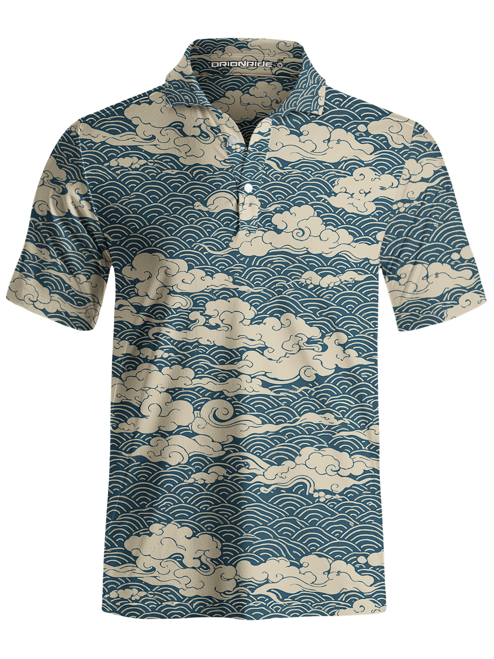 Orionride Above The Clouds Men's Polo Shirt