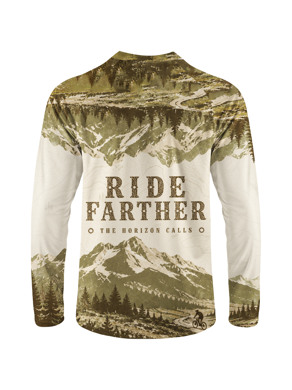 Orionride Vintage Horizon Long Sleeve Downhill Jersey