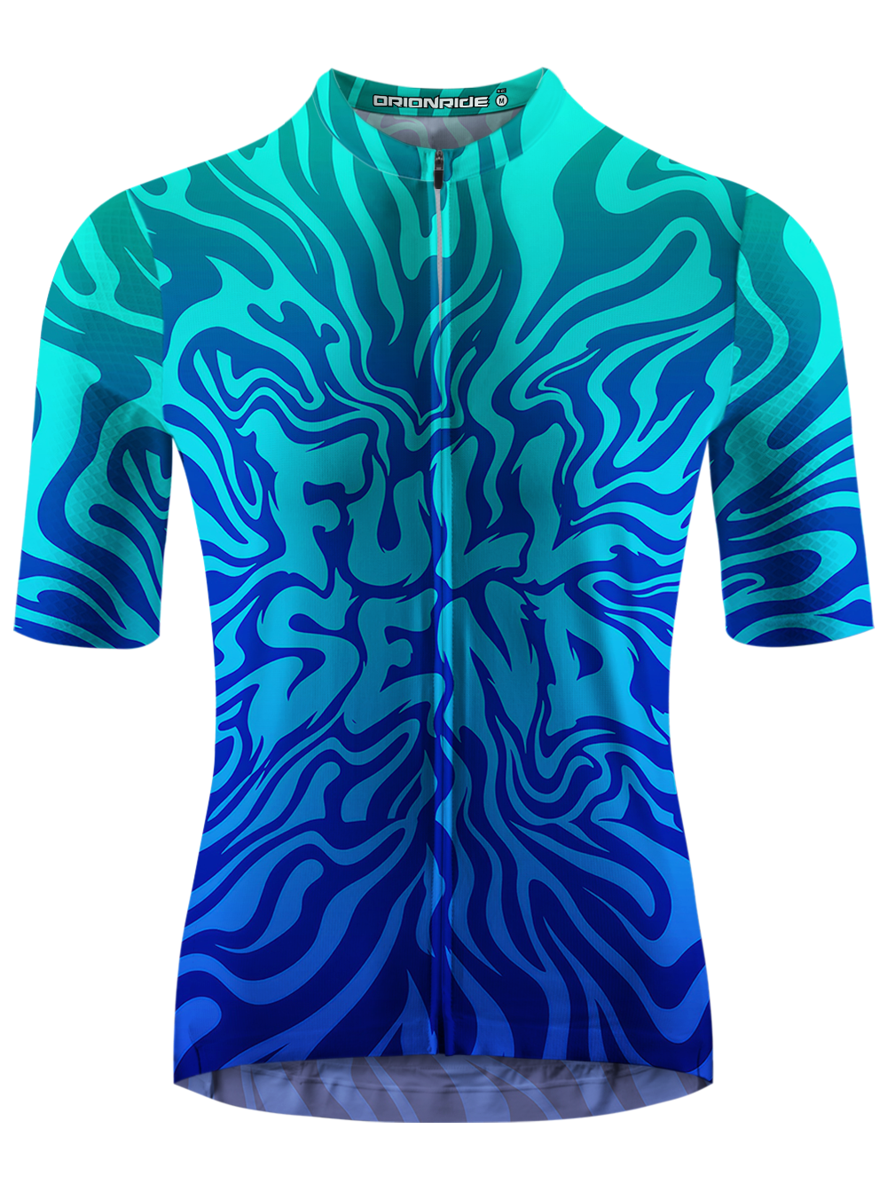 Orionride Liquid Psychedelia Short Sleeves Cycling Jersey