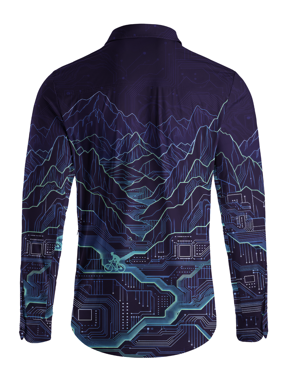 Orionride Cyber Summit Men's Stretchy Breathable Long Sleeve Gravel Shirt
