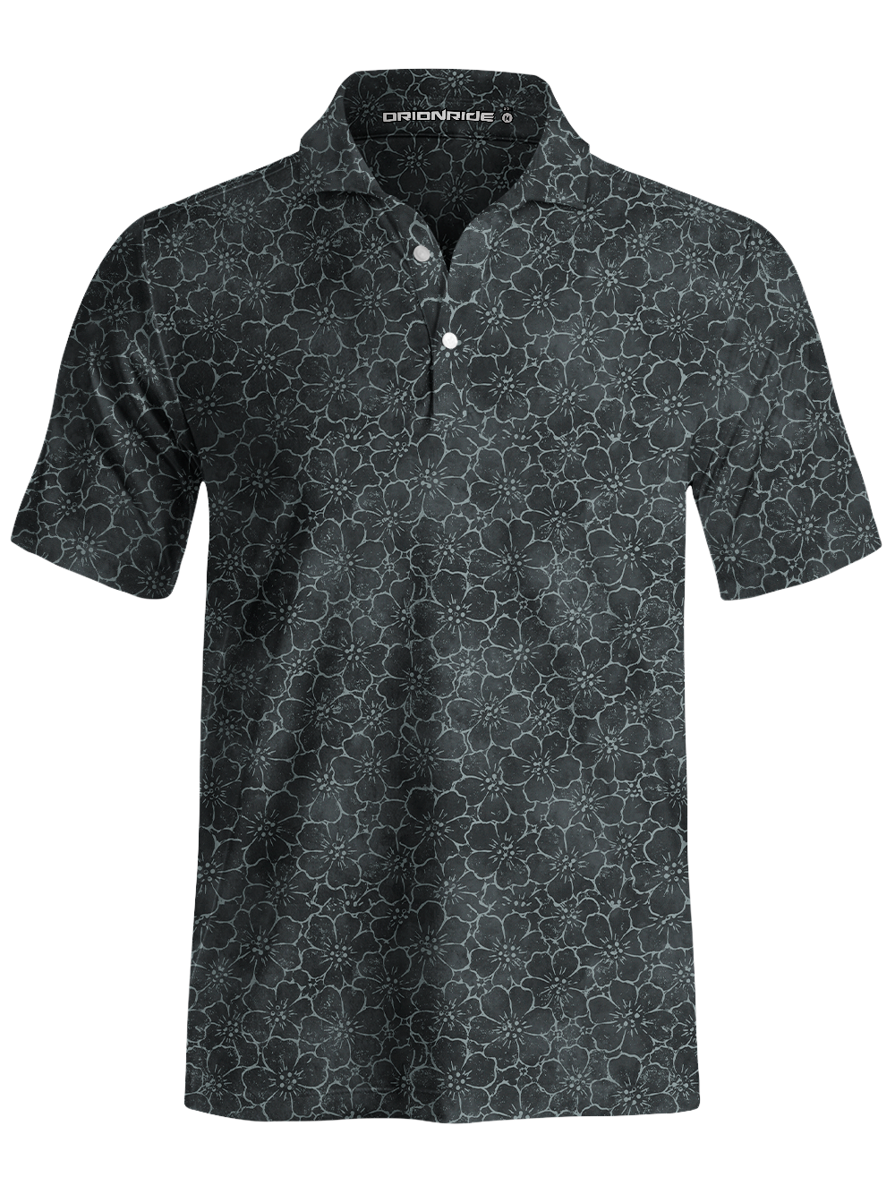 Orionride Dense Cherry Blossoms Men's Polo Shirt