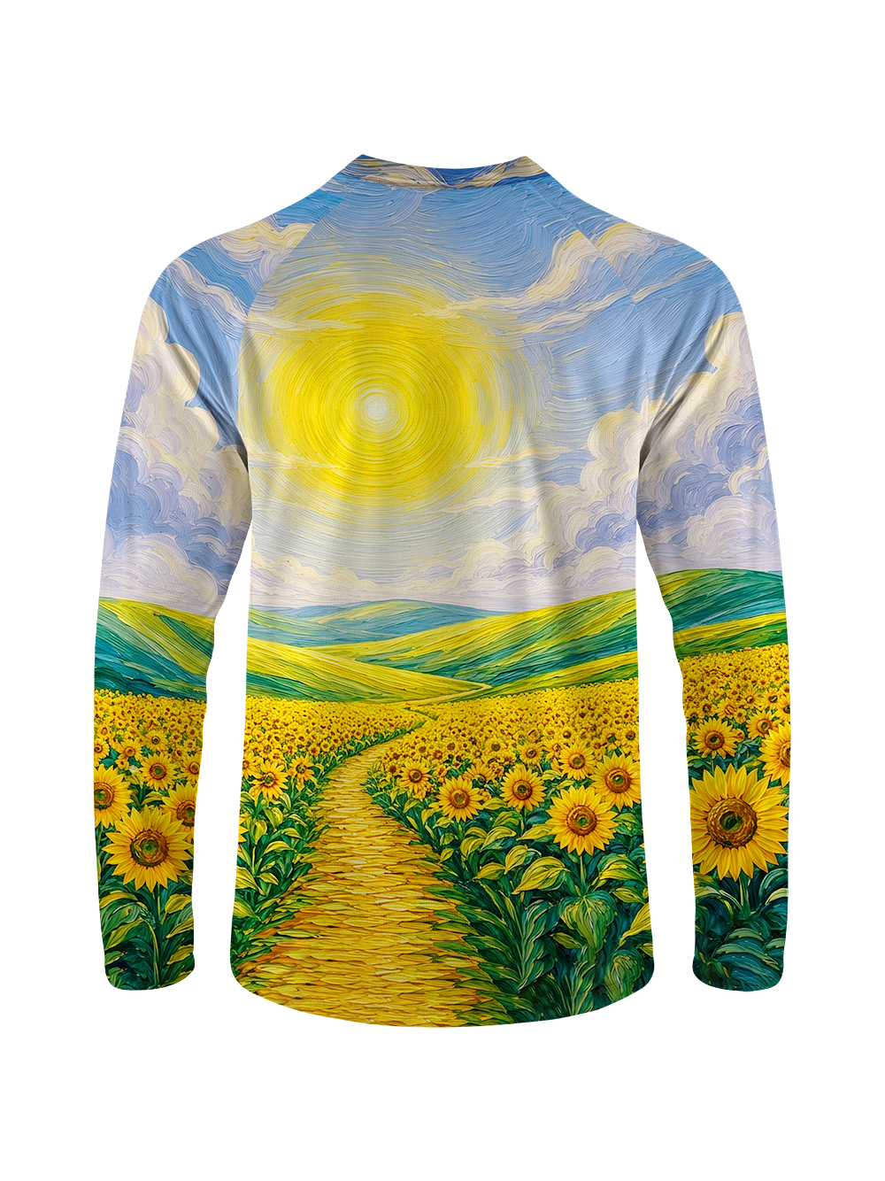 Orionride Sunlit Impression Long Sleeve Downhill Jersey