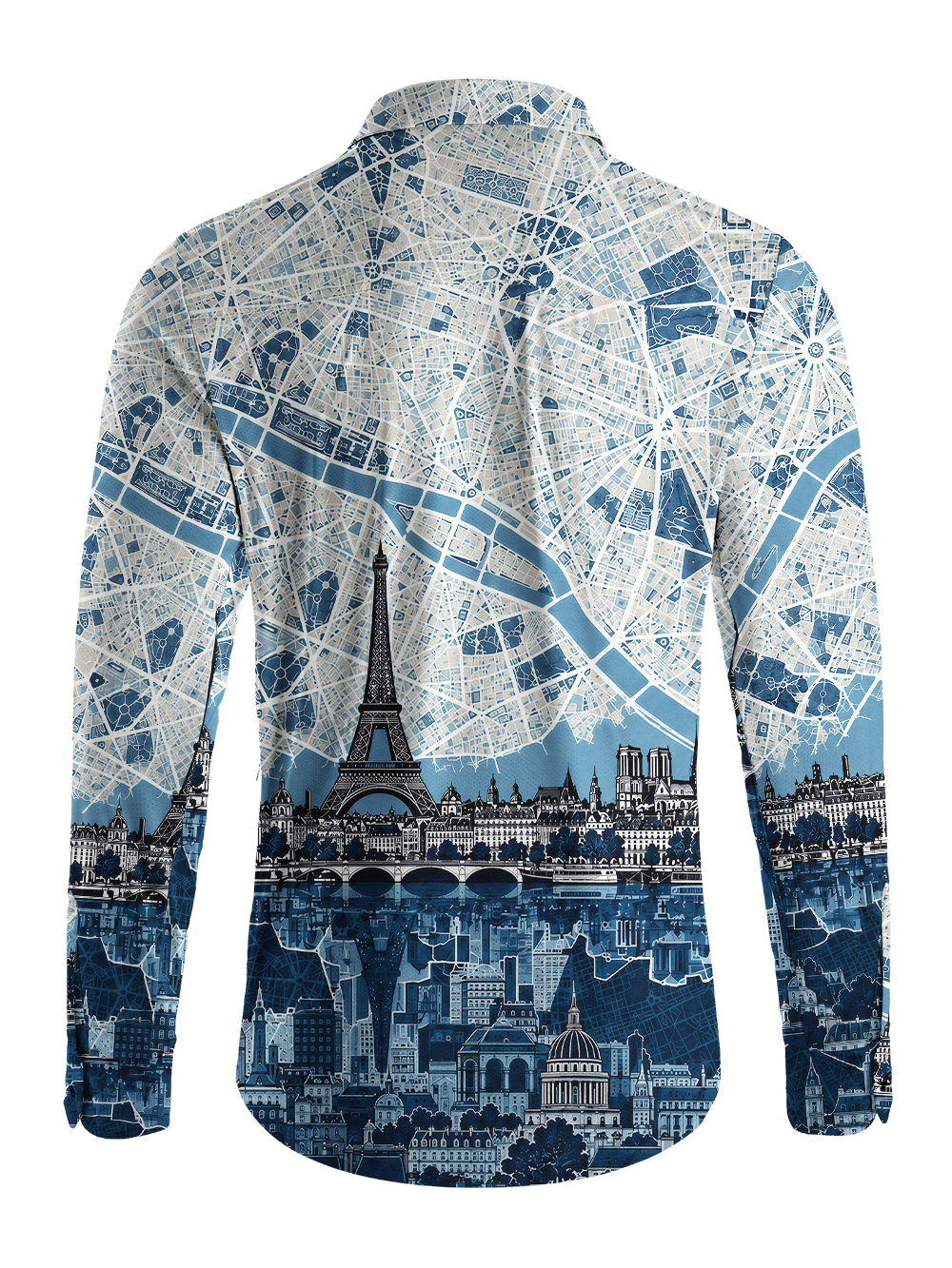 Orionride Urban Atlas Men's Stretchy Breathable Long Sleeve Gravel Shirt