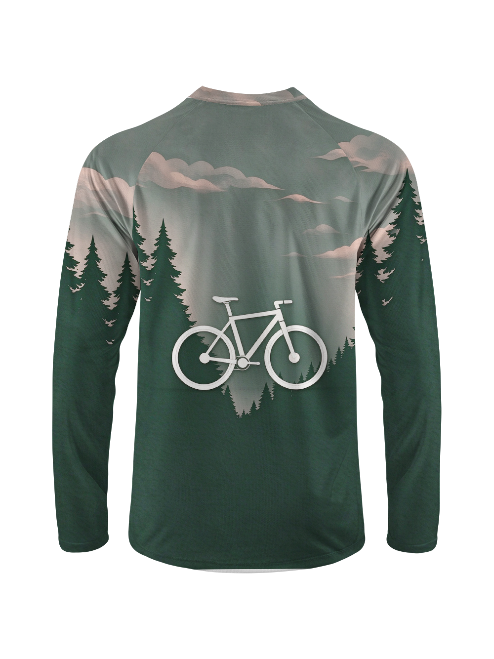Orionride Forest Serenity Long Sleeve Downhill Jersey