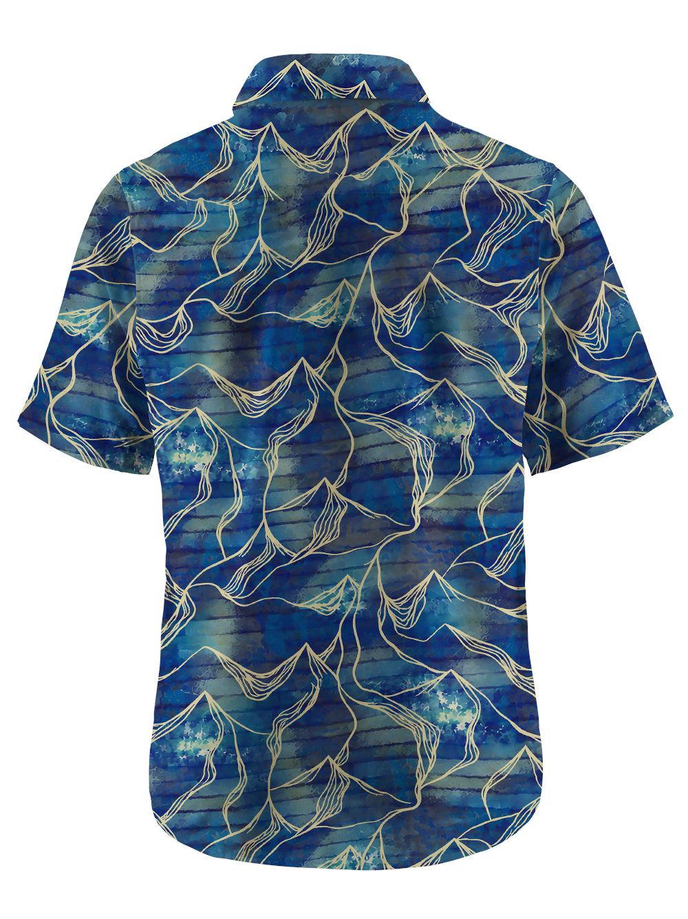 Orionride Liquid Topography Zipper Pockets Ultra Lightweight Short Sleeves Gravel Shirt