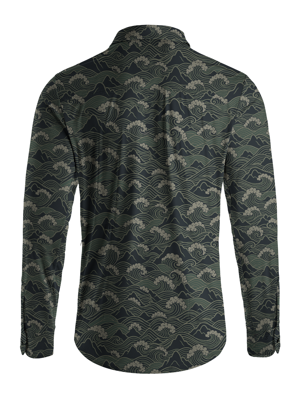 Orionride Mountain Wave Weave Men's Stretchy Breathable Long Sleeve Gravel Shirt
