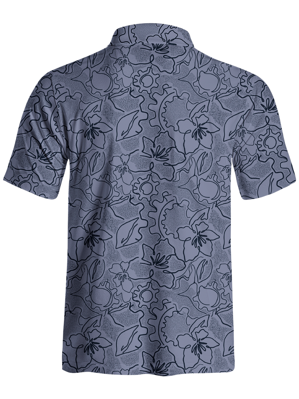 Orionride Tropical Leaves Men's Polo Shirt