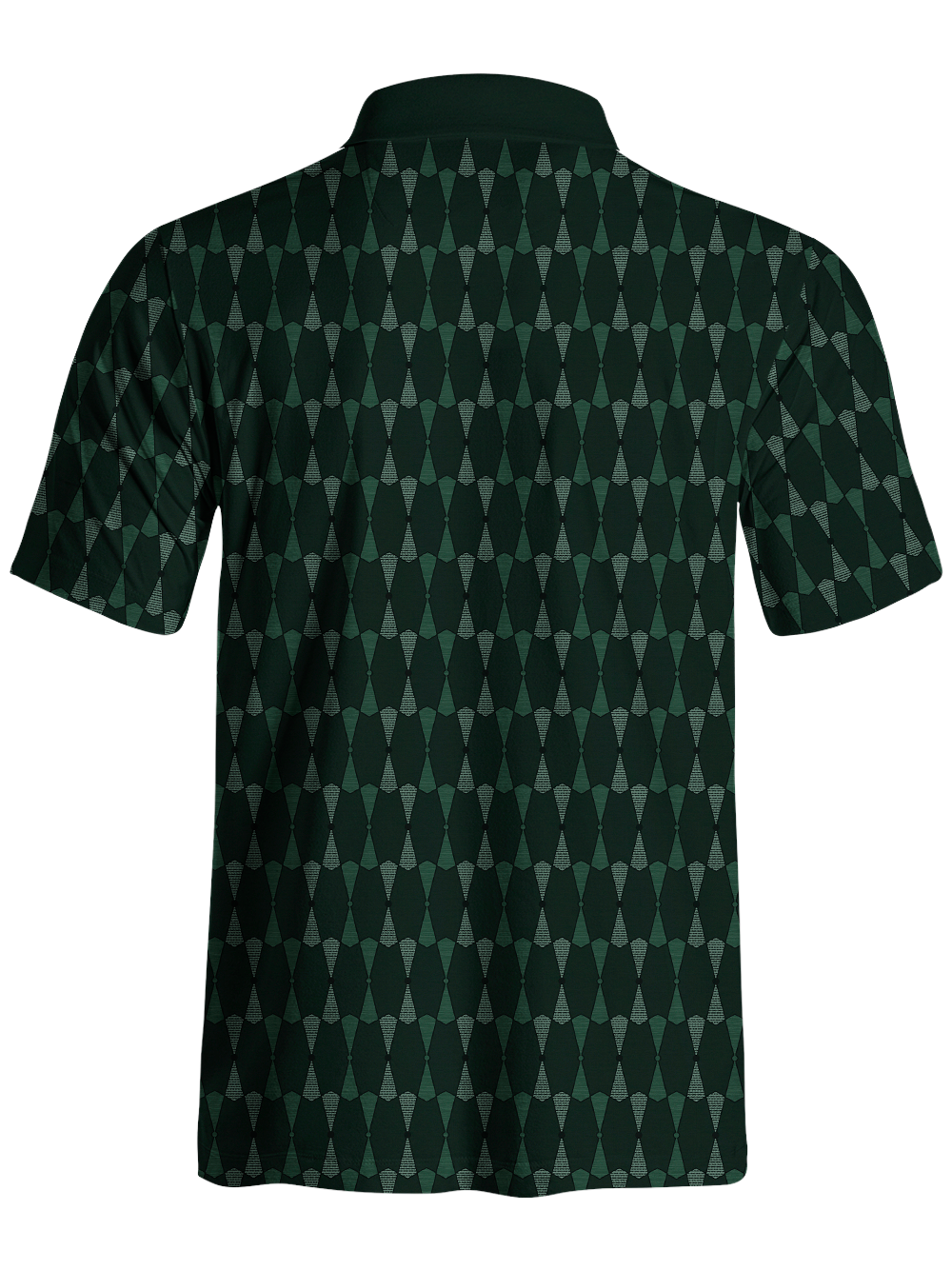 Orionride Geometric Rhythm Men's Polo Shirt